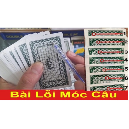 Comnbo 5 bộ bài lỗi móc câu hàng mới nhất 2022- Bài nhìn xuyên DOUBLE K
