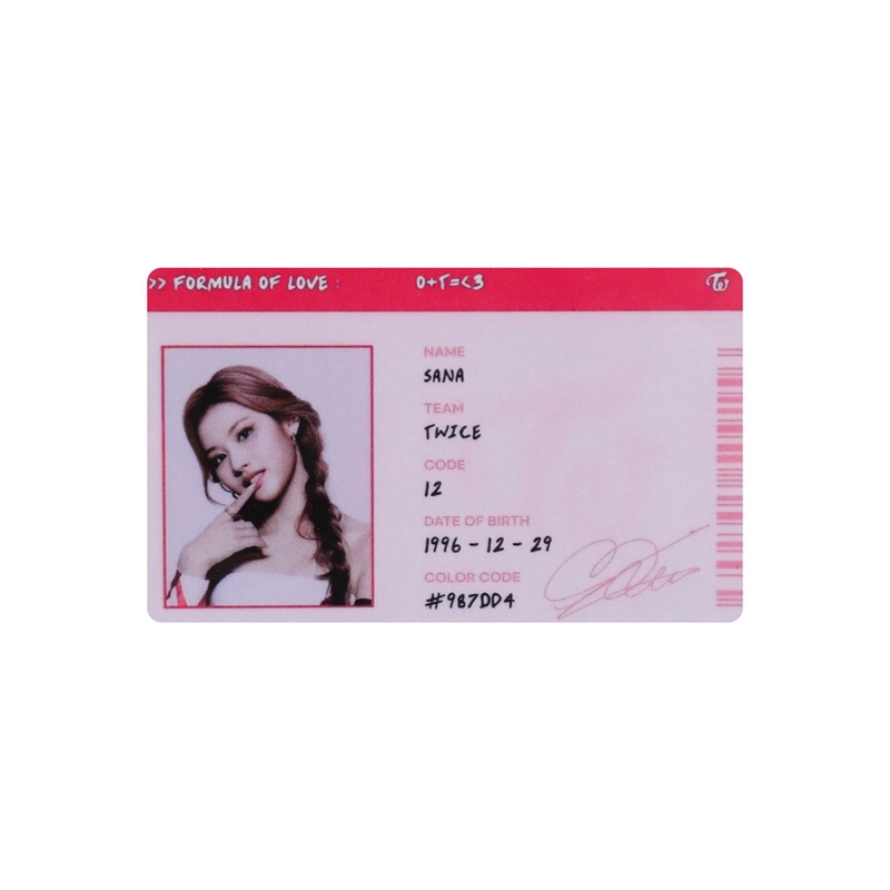 Bộ Album Ảnh 3rd Album Formula Of Love: O + T = < 3 Ngẫu Nhiên