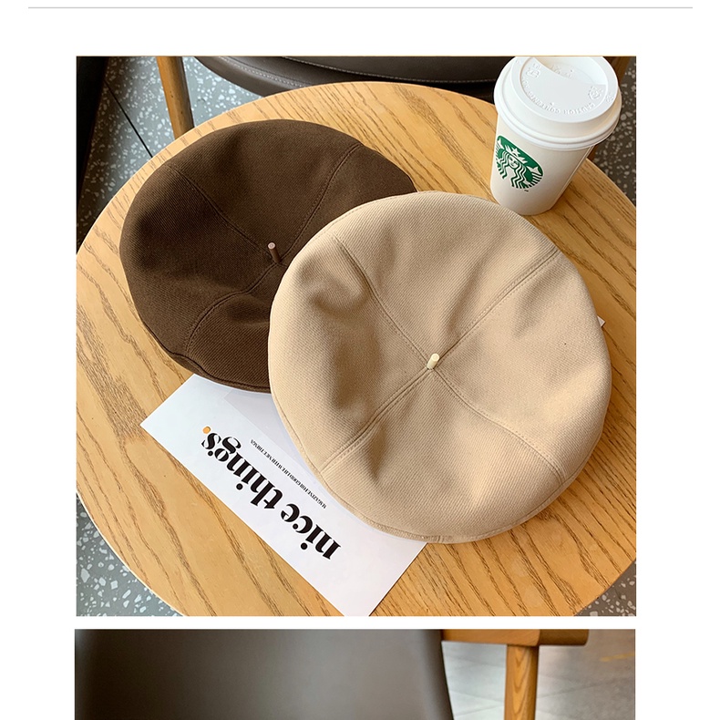 Hàng Mới Về Mũ Beret Len Phong Cách Anh Quốc Thời Trang Thu Đông Dành Cho Nam Và Nữ