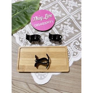 Kẹp càng cua cho tóc bóng đen 3 gân