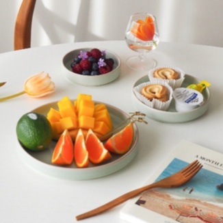 Đĩa tròn Olheum size 4.5" size 5.5" size 8" - Erato - Hàng nhập khẩu Hàn Quốc
