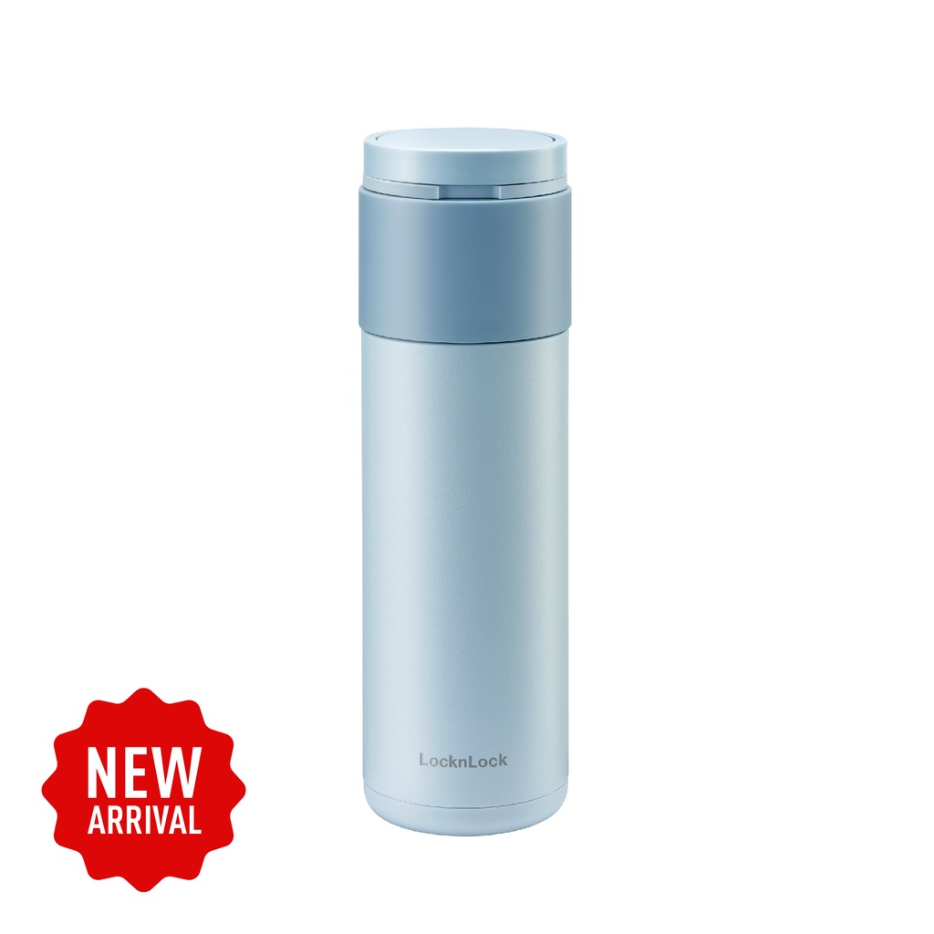 LHC3275SBLU - Bình giữ nhiệt LocknLock Hidden Moon 490ml - Màu xanh da trời