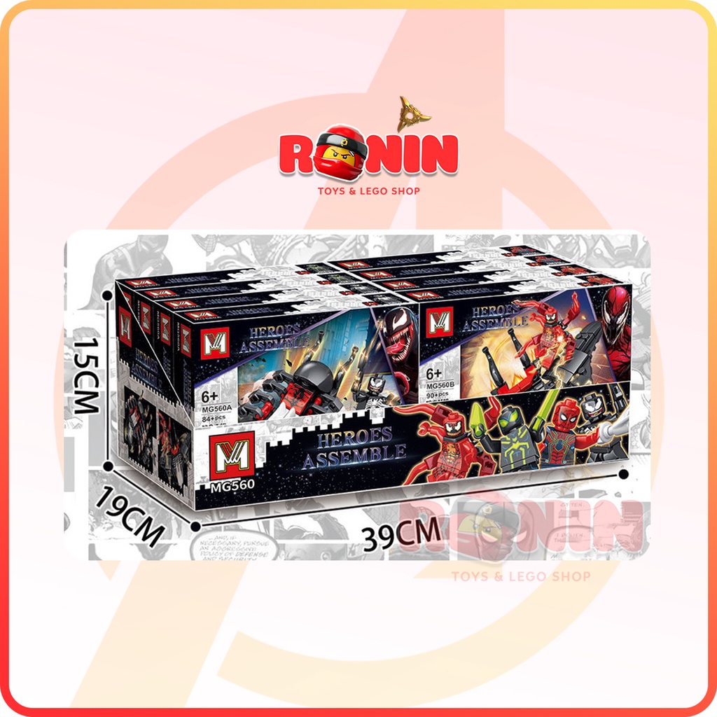 Bộ Đồ Chơi Lắp Ráp Spiderman Chiến Giáp Người Nhện Venom - Carnage
