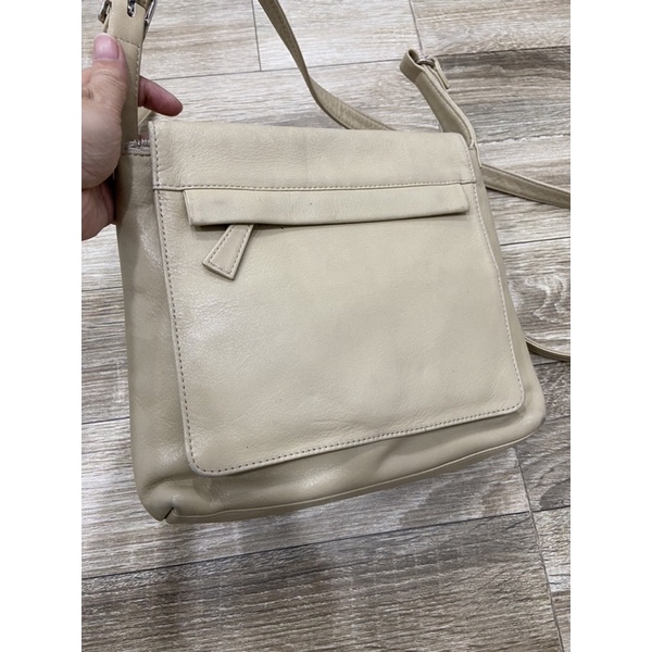 Túi si đeo chéo da thật