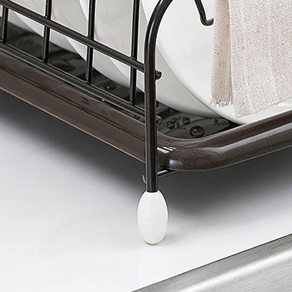 Giá Sắt Đựng Chén Dĩa Ráo Nước Hình Trái Tim Thanh Lịch