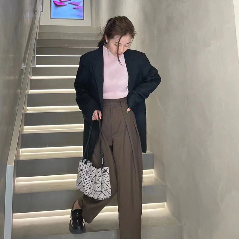 🎉PROMO🎉🍒💯 Issey Miyake Baobao  Túi Đeo Chéo Vai 4X6Cm Đựng Vừa Vặn Sang Giao Hàng baobao issey miyake wring