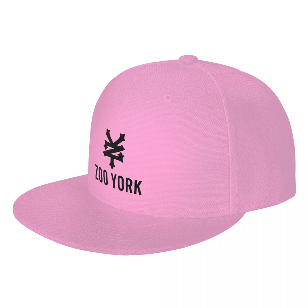Hàng Có Sẵn Mới Về Nón Lưỡi Trai Màu Trơn Thêu logo Zoo York (3)