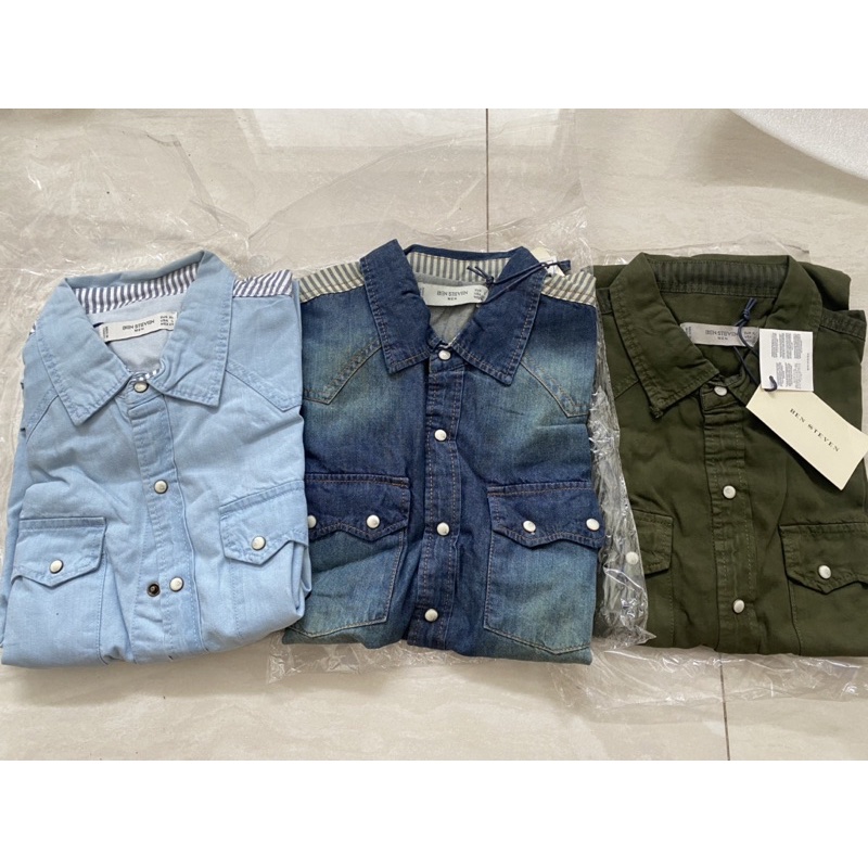 Áo kaki nam dài tay