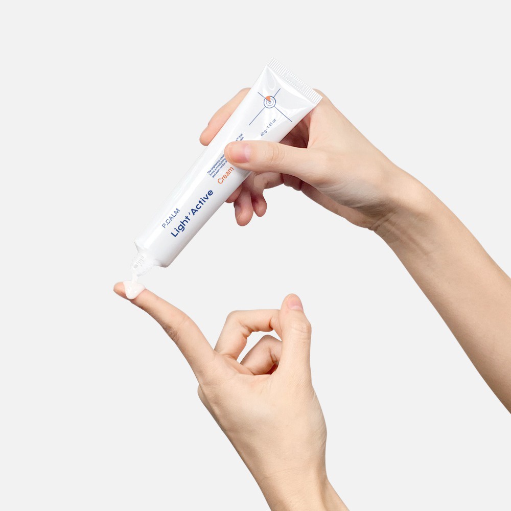 Kem dưỡng da trắng sáng P.CALM Light Active Cream 40g