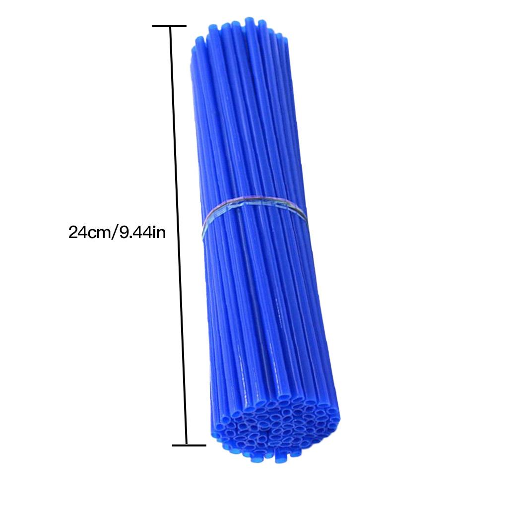 Bộ 72 Miếng Bọc Căm Xe 24CM / 17CM 9 Màu