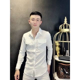 Sơ Mi Đũi Hoạ Tiết