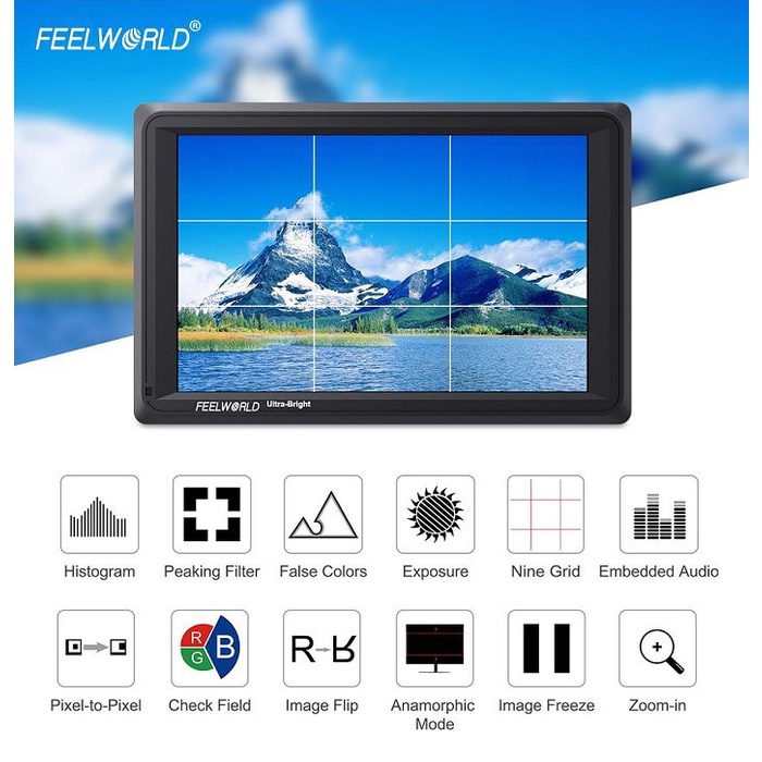 Màn Hình Feelworld FW279 7″ 2200nit HL Lighting