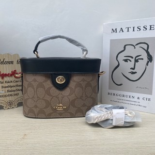 Túi xách tay + đeo chéo nữ coach size 20cm13cm hàng dư xịn