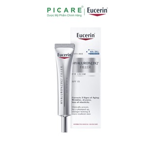 Kem ngăn ngừa lão hóa cho vùng mắt Eucerin Hyaluron Filler Eye SPF15 15ml - 63536