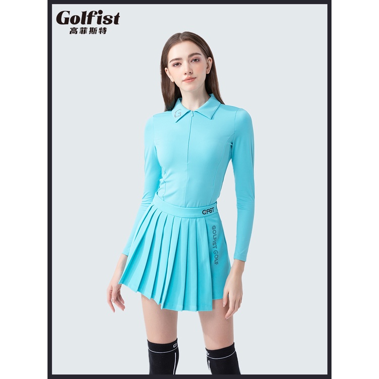 Áo Thun Tay Dài Dáng Ôm Co Giãn Tốt Phong Cách Hàn Quốc Thời Trang Xuân Thu Cho Nữ