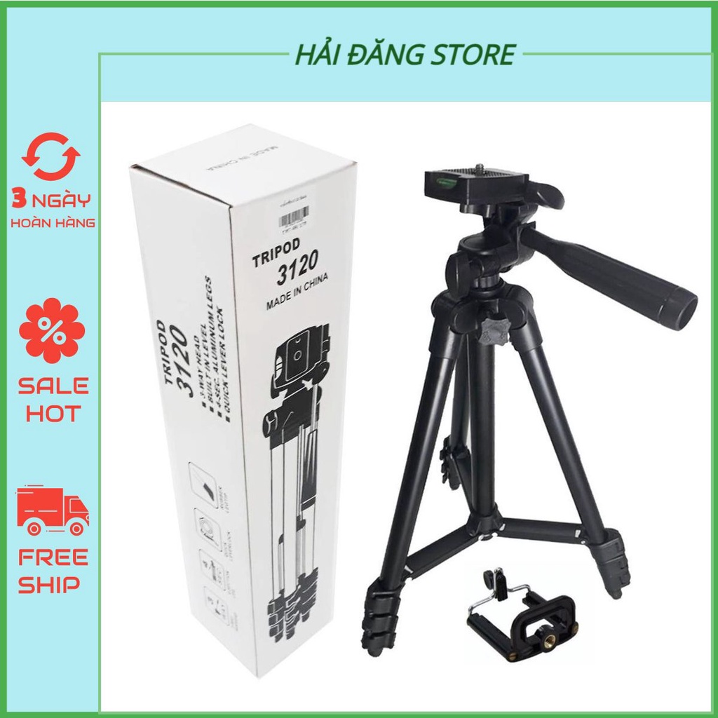 Gậy 3 Chân Chụp Ảnh Tripod 3120 - Hàng loại 1