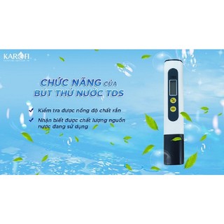 Bút thử nước sạch TDS [Đo chính xác độ tinh khiết của nước]