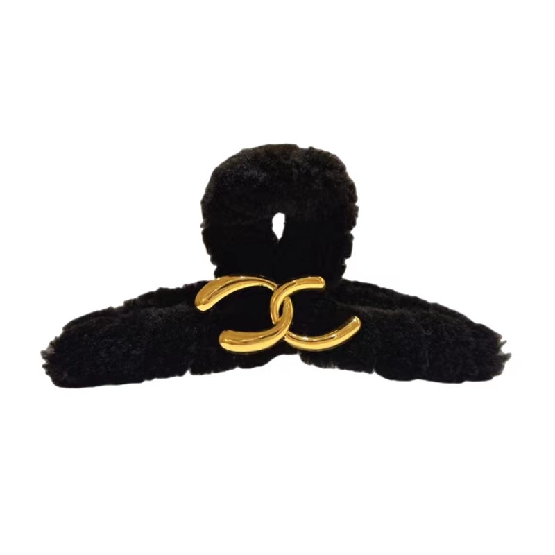 Kẹp Tóc Hình Cá Mập Phối Lông Phong Cách Hàn Quốc Thời Trang Cho Nữ