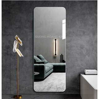 Gương soi toàn thân treo tường, gương toàn thân dán tường, kích thước 40x120cm tặng kèm phụ kiện treo