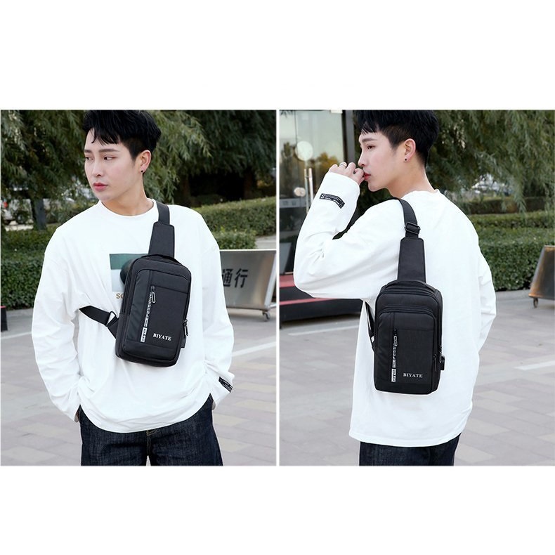 Túi đeo chéo nam tiện lợi,ngăn chứa siêu rộng đi chơi đi làm, đựng vừa ipad 11 inch