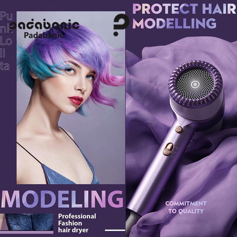 Máy Sấy Tóc Hai Chiều Nóng Lạnh Phát sáng ion xanh bảo vệ tóc