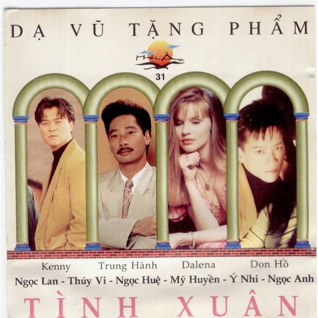 Combo4 gồm 4 Cd nhạc Xuân ( 297-412)