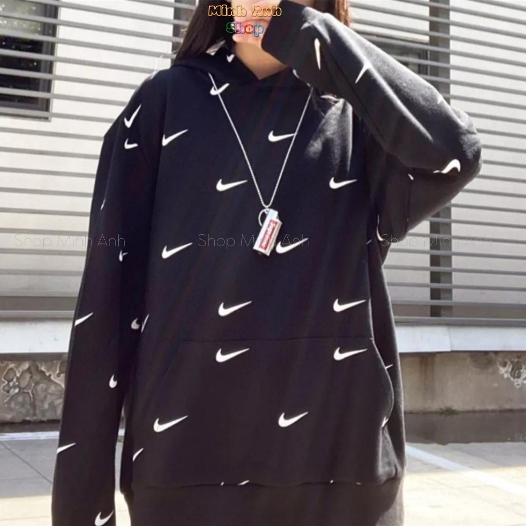 Áo Hoodie Nike Swoosh Chất Nỉ Dày - Hàng Chuẩn Đẹp. Fom Dáng Unisex Đủ Size Chính Hãng
