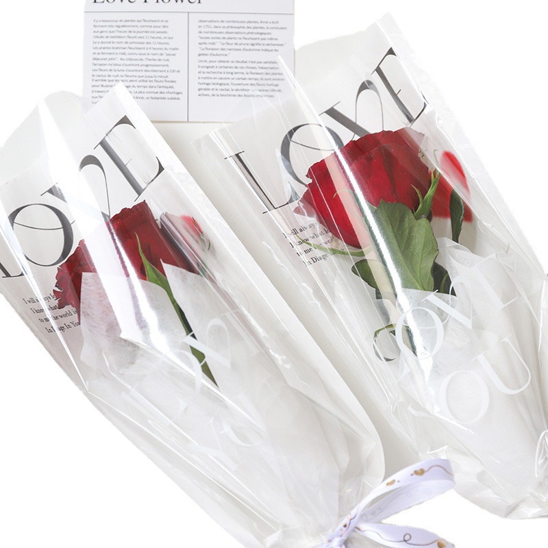 Túi Đựng 1 Bông Chữ Love Tập 10 Cái