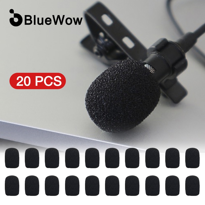 Xốp bọc đầu micro BLUEWOW ZX02 màu đen bảo vệ tiện dụng