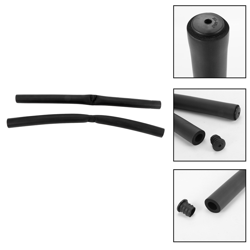 Bộ 2 Vỏ Bọc Tay Lái Xe Đạp Bằng Cao Su + Nút Cắm