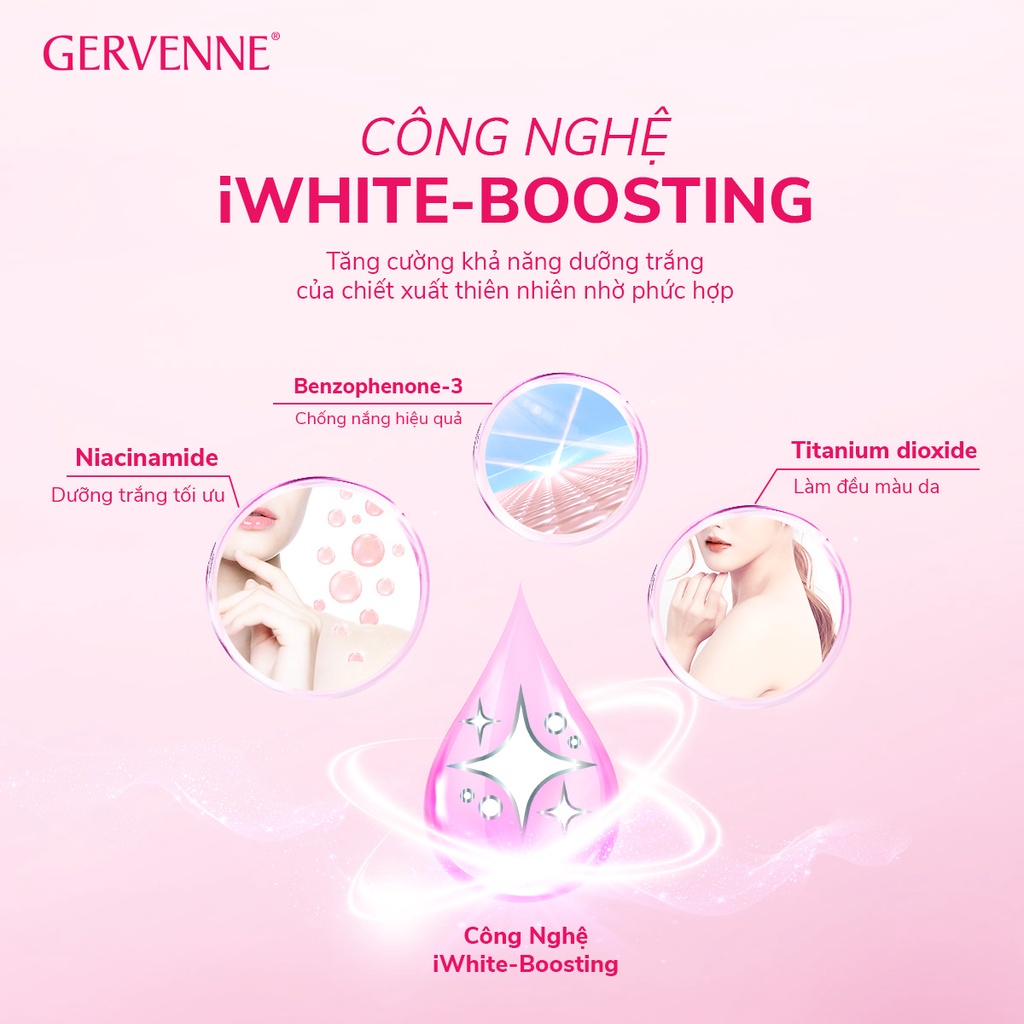 Combo 2 Sữa tắm trắng da hương nước hoa Gervenne Dâu Tây Bạch Tuyết và Lily Hồng 450g/chai