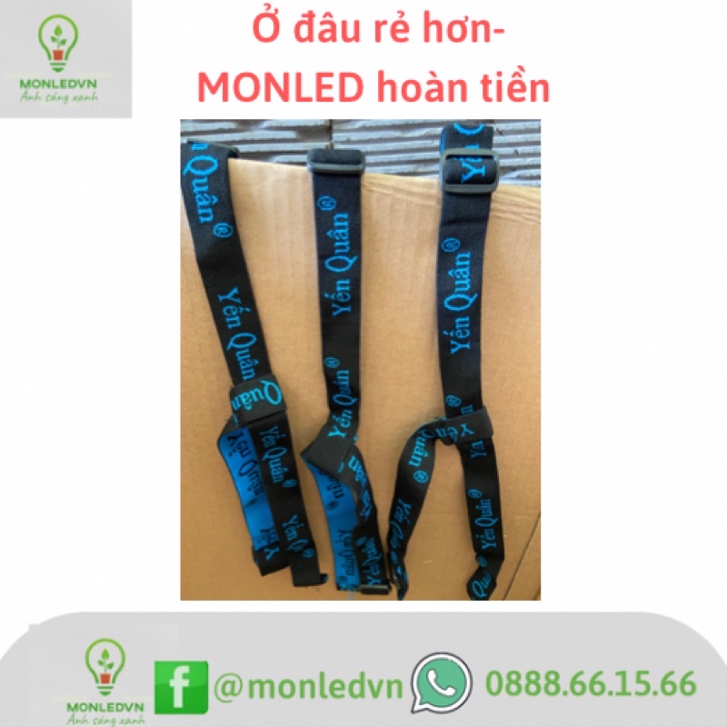 [MONLED rẻ] Dây thun đeo đầu đèn đội đầu loại dày, tốt | BigBuy360 - bigbuy360.vn