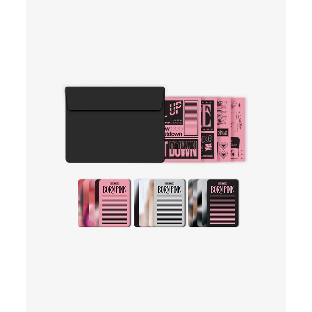 Blackpink [BPTOUR] THẺ LYRICS BLACK PINK + BỘ THẺ ẢNH