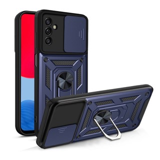 Ốp Điện Thoại Kiểu Giáp Chống Sốc Kèm Giá Đỡ Nhẫn Cho Samsung Galaxy A14 A04S A04 A13 A23 A33 A53 A73 A52 A52S A02S A03S 5G 4G