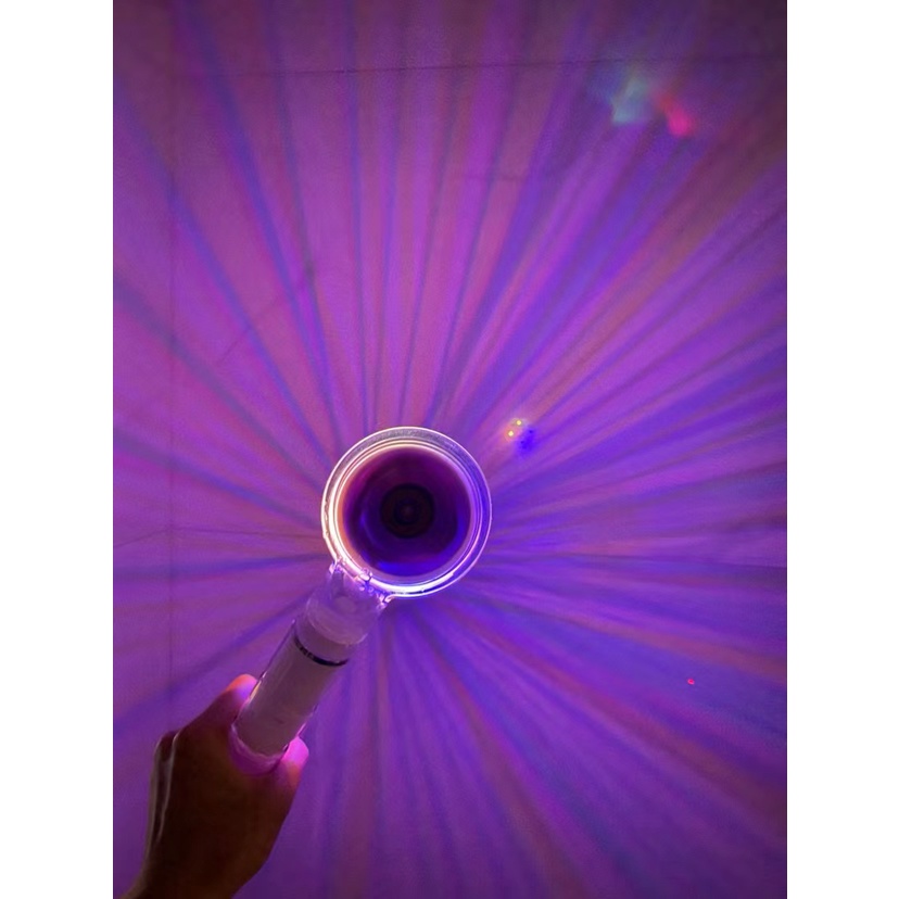 Bảy màu LED vòi hoa sen nhiệt độ kiểm soát 7 màu cầm tay vòi hoa sen