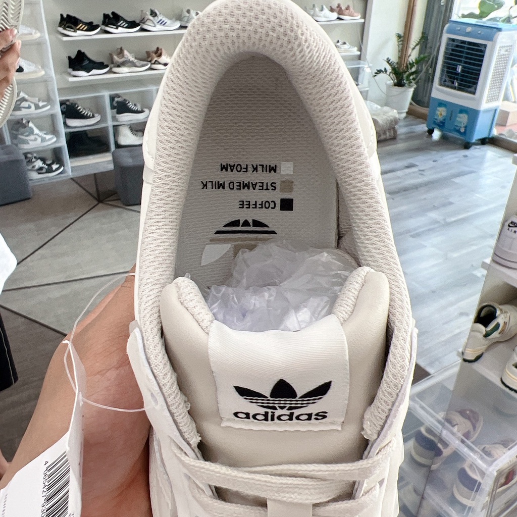 Giày Adidas Superstar Das Sò Màu Kem, Superstar Das Sò Màu Hồng Kem Màu Trắng Hot Trend 2022