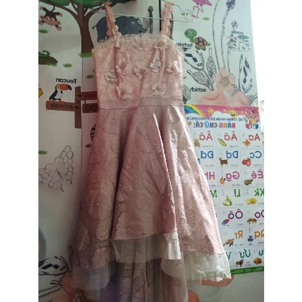 Đầm Ren công chúa đuôi tôm -eo 68