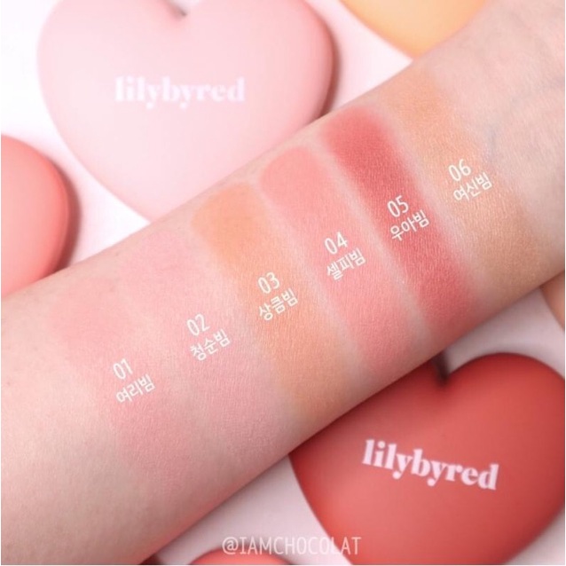 Má Hồng Kem Lilybyred Luv Beam Cheek 4.7g