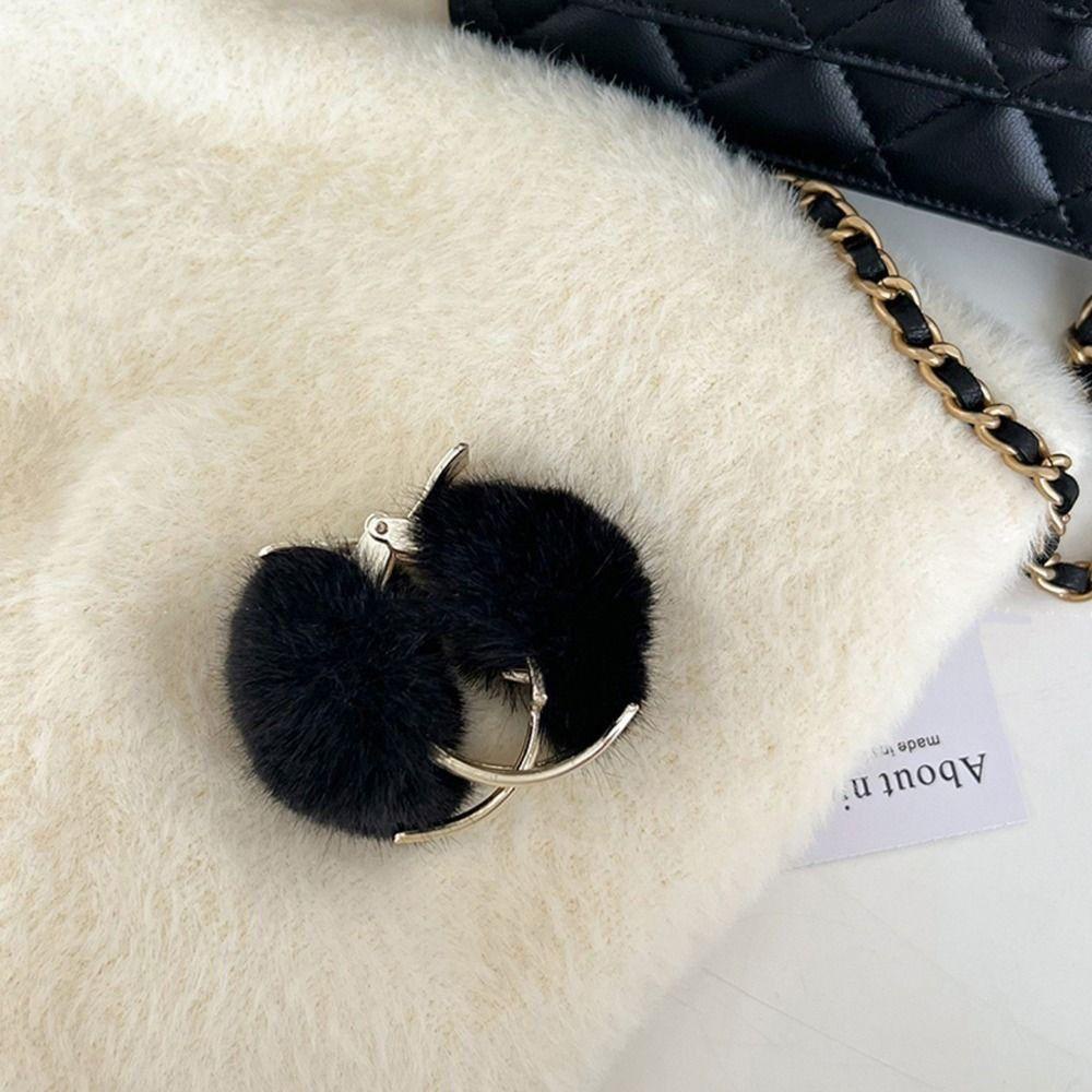 Kẹp Tóc Đuôi Ngựa Bằng Bông Thời Trang Thu Đông Cho Nữ Giá Đỡ