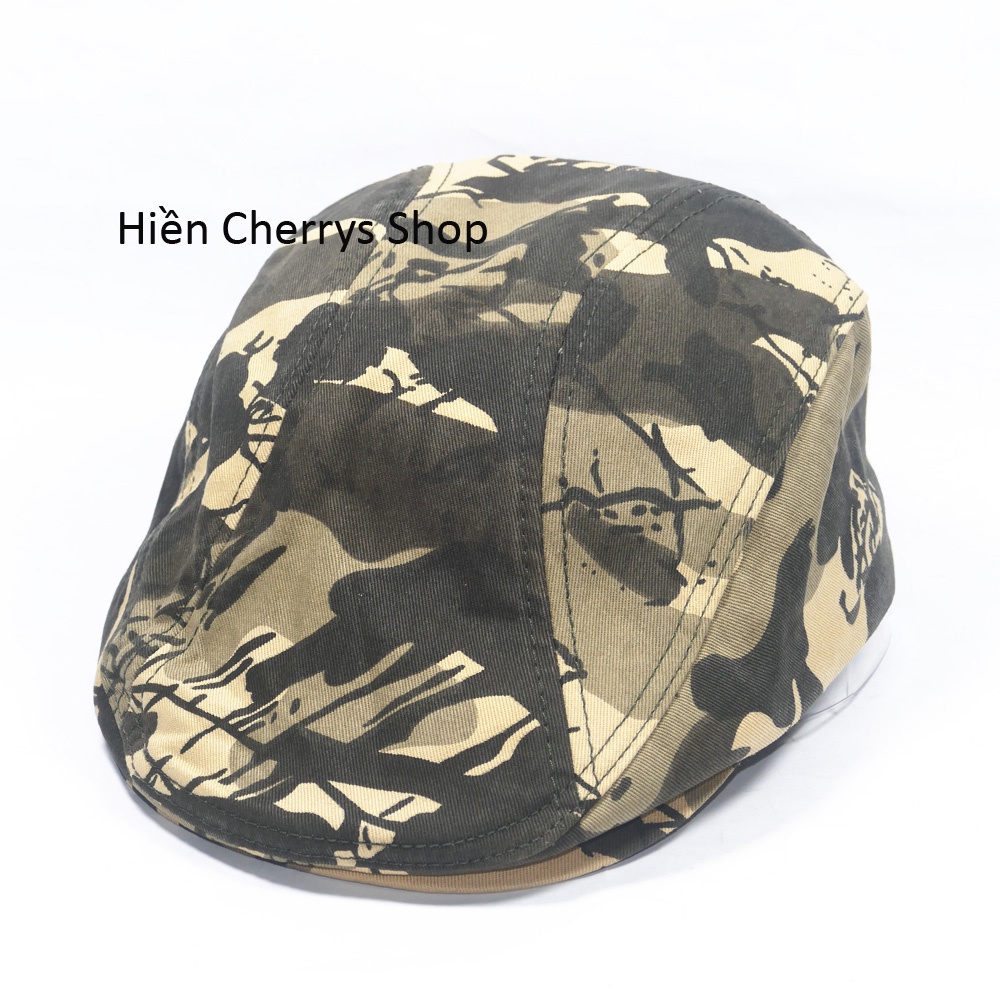 Nón mỏ vịt người lớn không có logo - Nâu nhạt chất liệu vải Kaki cao cấp mang phong cách chửng chạc và sành điệu