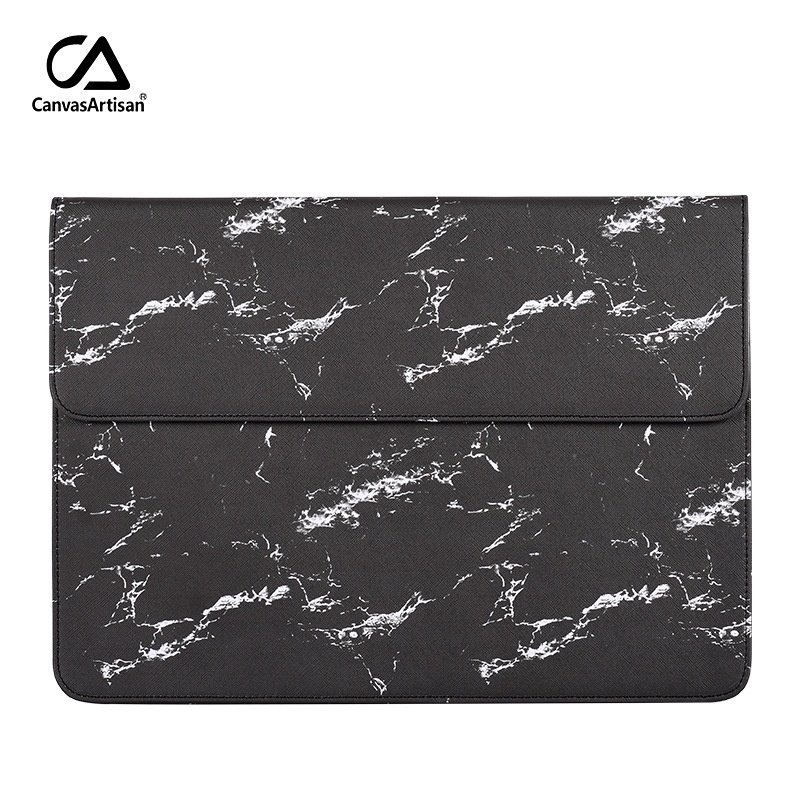 Bao Da Máy Tính Bảng Chống Nước Họa Tiết Cẩm Thạch Cho Pavilion Pro Acer Dell 12 13 14 15 inch