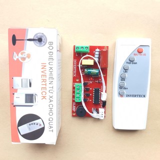 Bộ mạch quạt điều khiển từ xa INVERTECH LOẠI TỐT CÓ SƠ ĐỒ ĐẤU NỐI VÀ HƯỚNG DẪN SỬ DỤNG - HÀNG CHÍNH HÃNG