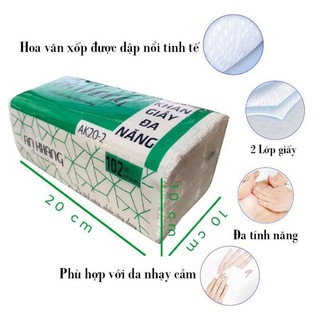 Khăn giấy rút đa năng 2lớp