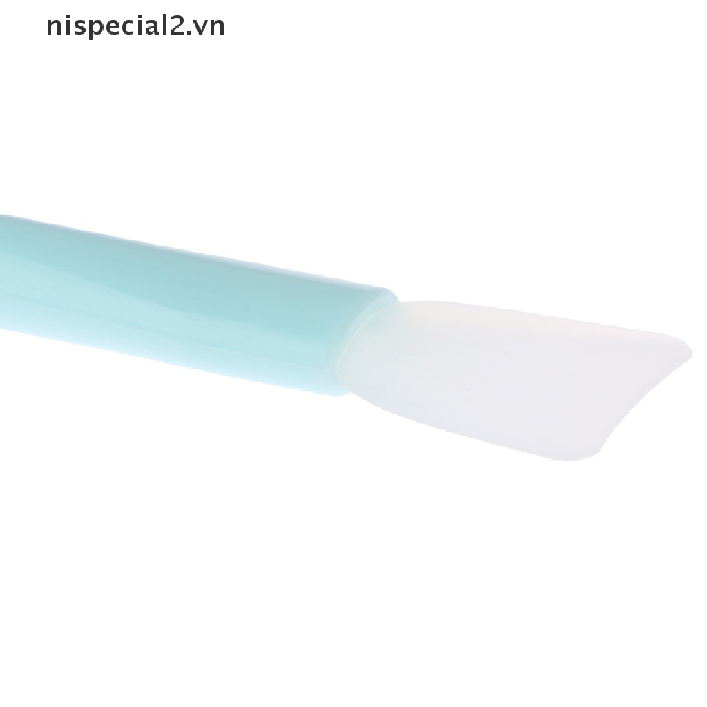 Set 2 Cọ Đắp Mặt Nạ Hai Đầu Bằng Silicon Chuyên Nghiệp