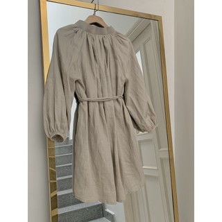 Đầm oversize dây buộc eo linen cao cấp - phoebestudio