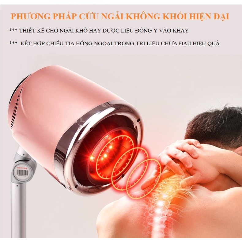 Máy Xông Ngải Cứu Có Đèn Hồng Ngoại