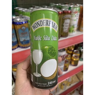 Nước sữa dừa 240ml wonderfarm 240ml