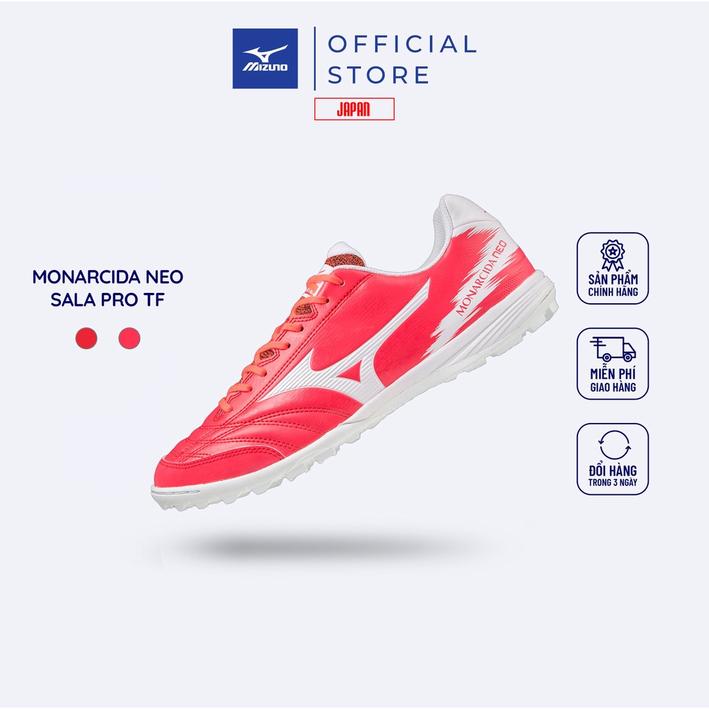 Giày Đá Bóng Sân Cỏ Nhân Tạo Monarcida Neo Sala Pro TF MIZUNO Chính Hãng Siêu Bền Nhẹ Bảo Hành
