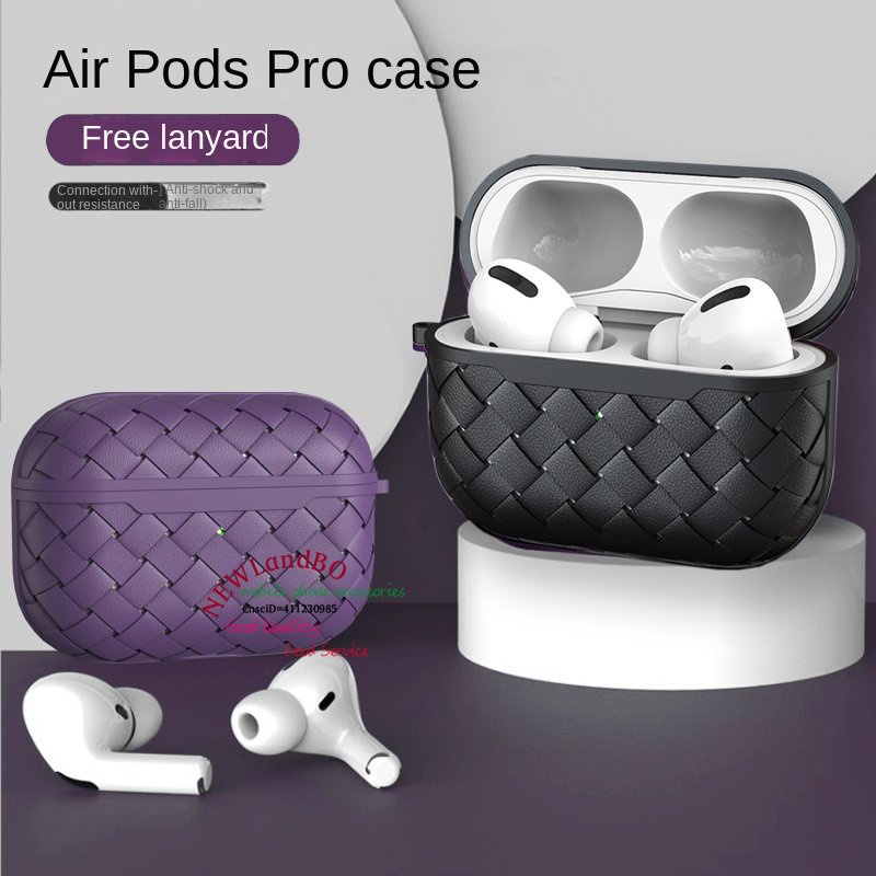 Vỏ Bảo Vệ Hộp Sạc Tai Nghe Airpods Pro 2 3 Màu Tím Đậm Kiểu Retro Dễ Thương