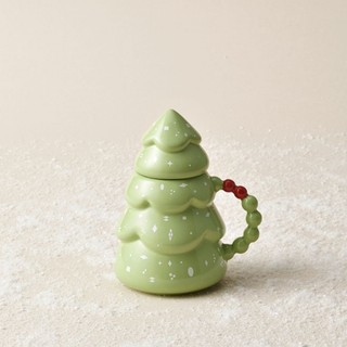 Cốc Sứ Mug Starbucks 12Oz Festive Tree